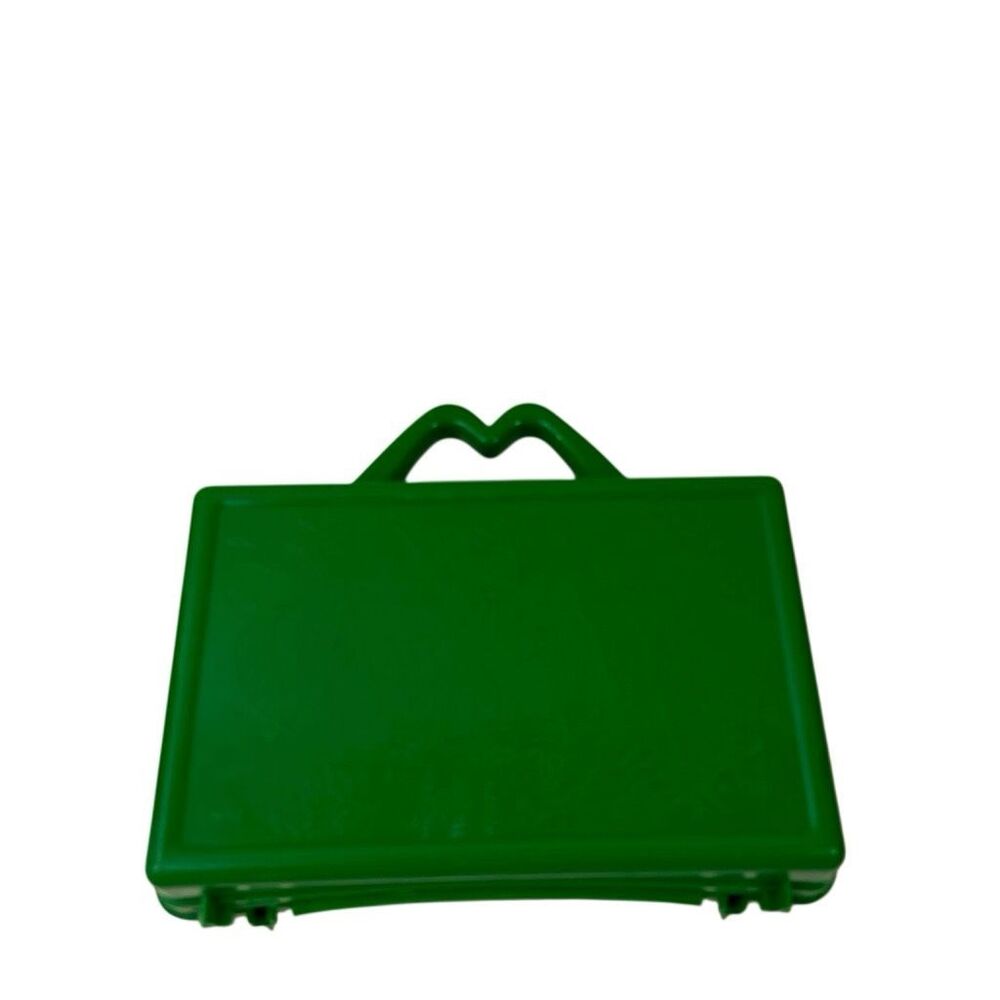 McDonald’s green pencil case‎ vintage 1988 plastic box Grimace Ronald Munkins